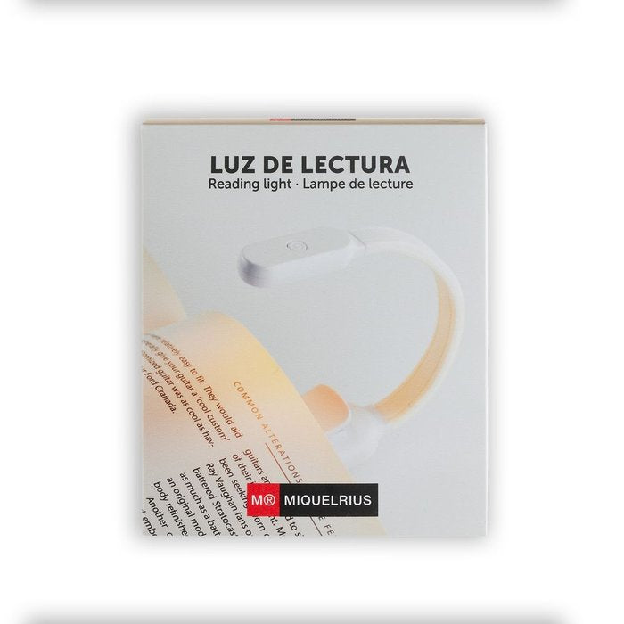 Luz de Lectura Blanca MIQUELRIUS GIFT