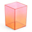 Cubilete degradado naranja rojo transparente Marca Miquelrius Gift