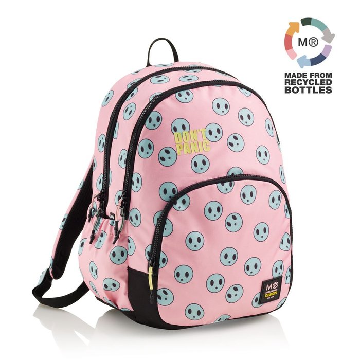 Mochila triple Oslo reciclado Don't Panic Miquelrius Colecciones