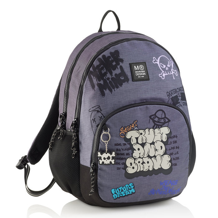 MOCHILA TRIPLE OSLO RECICLADA GRAFFITTI | MIQUELRIUS DISEÑO