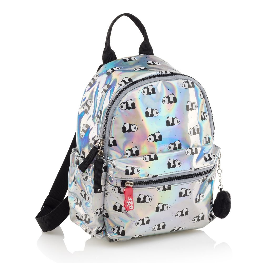 MINIMOCHILA 2 COMPARTIMENTOS HOLOGRAFICA BACK2FUN | MIQUELRIUS GIFT Imagen principal del producto
