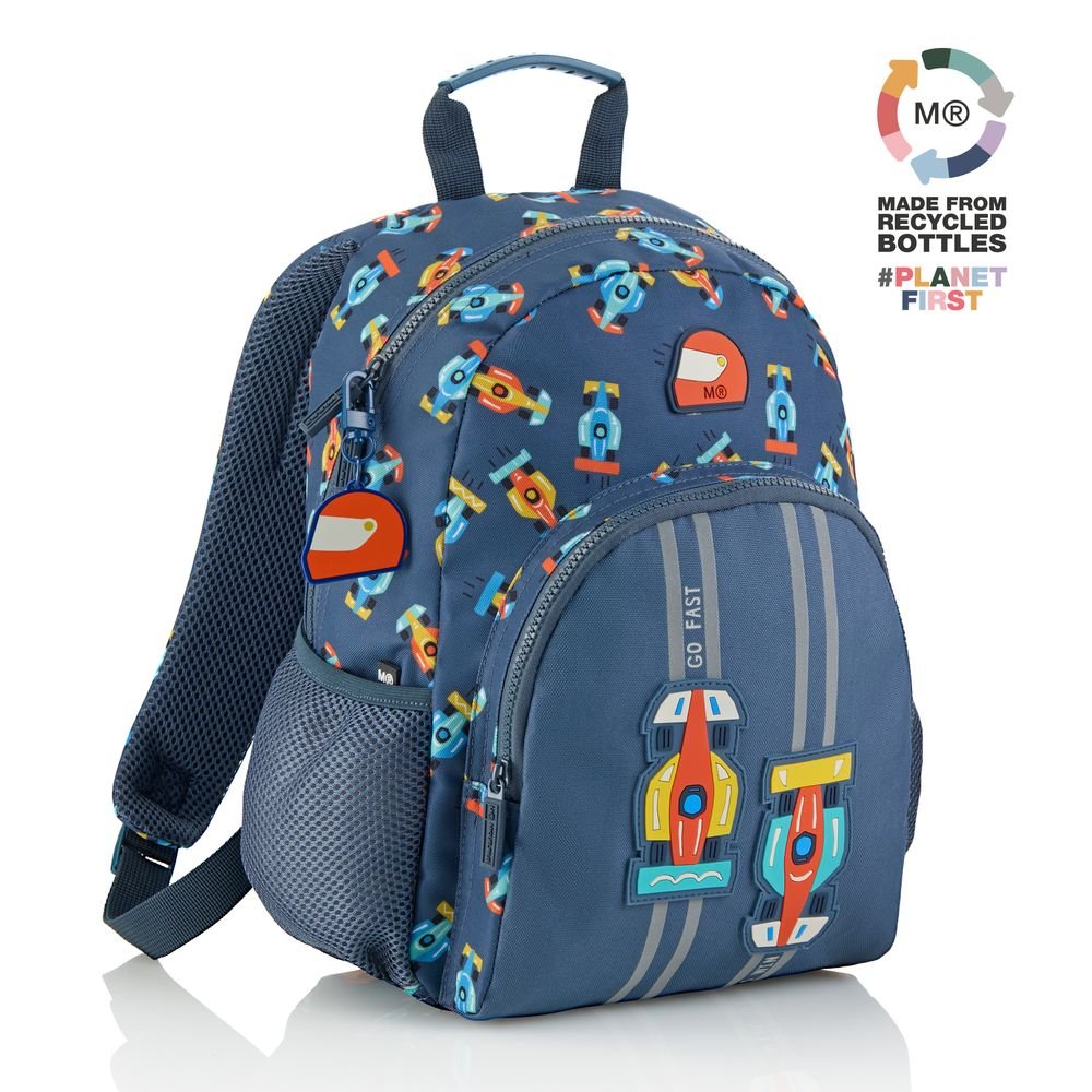 Mochila Infantil Doble London Reciclada 35x25 Grand Prix MIQUELRIUS DISEÑO