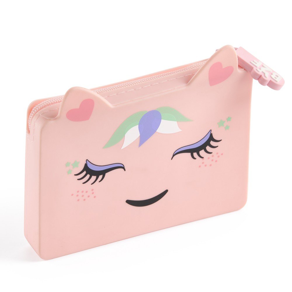 Tarjetero Wild Cards Unicornio Back2fun Marca Miquelrius