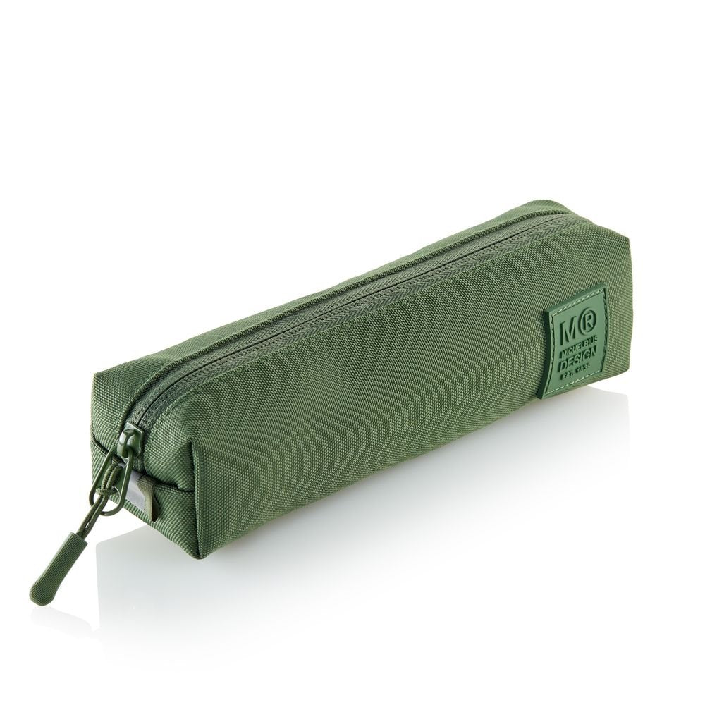 Portatodo rectangular reciclado Raw verde Miquelrius Diseño