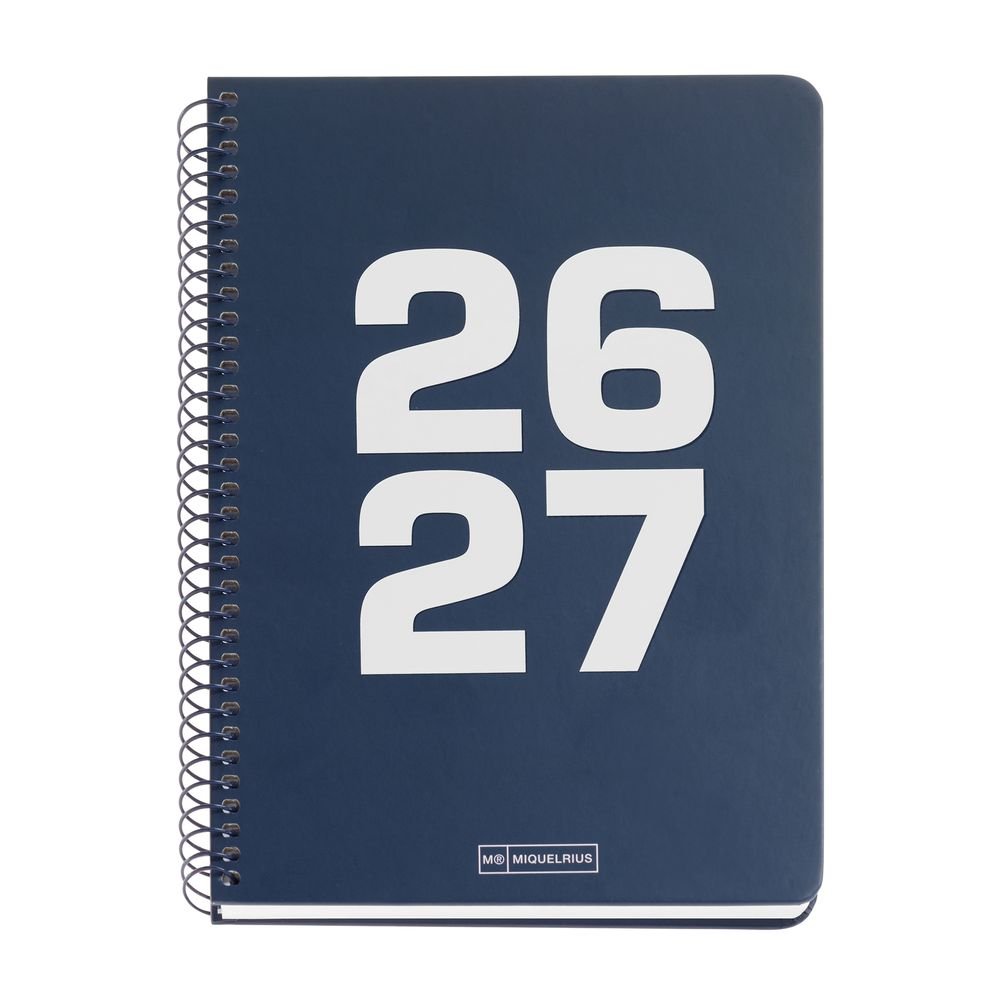 Agenda Escolar Plus D/p Basic Marino 2026-27 MIQUELRIUS Agendas