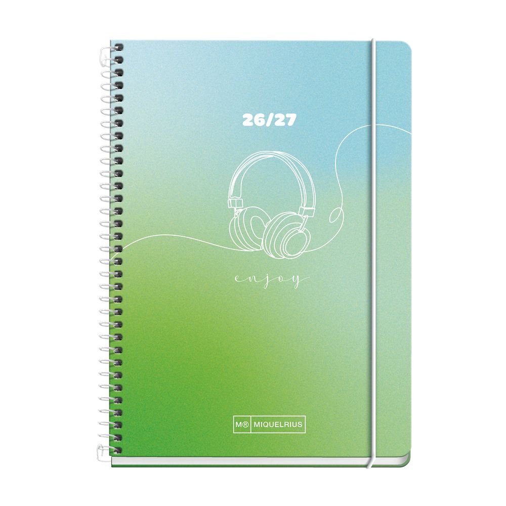 Agenda Escolar Activa S/v Design Enjoy 2026-27 MIQUELRIUS AGENDAS
