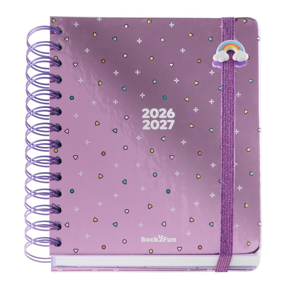 Agenda Escolar B2F Arcoiris 2026-27 Miquelrius Agendas