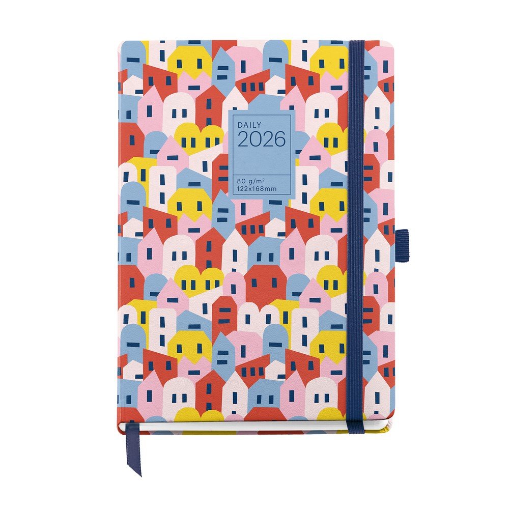 AGENDA ANUAL 2026 JOURNAL D/P HOUSES | MIQUELRIUS AGENDAS Imagen principal del producto