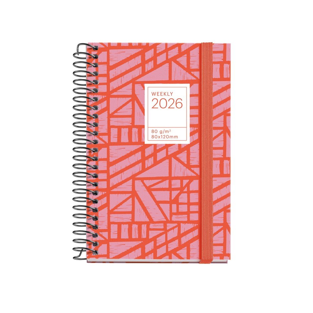 AGENDA ANUAL 2026 ESPIRAL CADDY S/V BADEN | MIQUELRIUS AGENDAS Imagen principal del producto