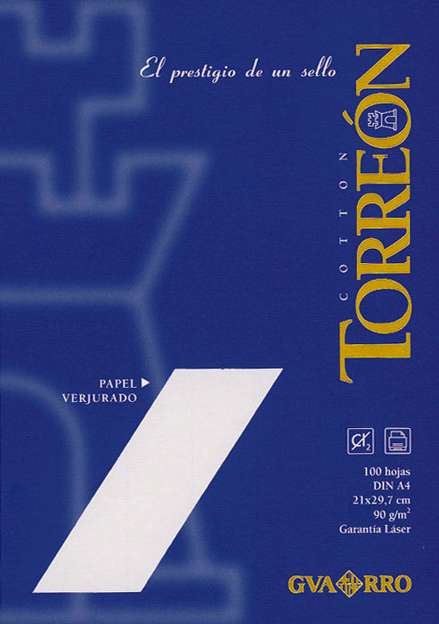 Papel Torreon A4 90 g Blanco Natural Guarro Casas Pack 100 Hojas Imagen principal del producto