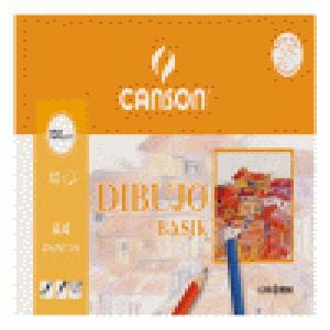 Minipack 10 laminas dibujo basik con recuadro a4+ 24x32cm 130g. Imagen principal del producto