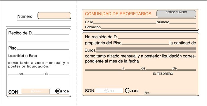 TALONARIO INQUILINATO COMUNIDAD DE PROPIETARIOS 1/3 T-48 PAP | 10 UNIDADES | (LOAN INDUSTRIAS GRAFICAS) Imagen principal del producto