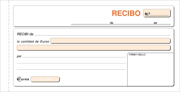 TALONARIO RECIBOS 1/3 FOLIO T-60 DUPLICADO AUTOCOPIANTE | 10 UNIDADES | (LOAN INDUSTRIAS GRAFICAS) Imagen principal del producto