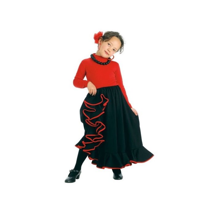 DISFRAZ FALDA ROCIERA INFANTIL NEGRA T-3 | DISFRACES LLOPIS | 1 UNIDAD | 8422802451132 Imagen principal del producto