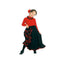 DISFRAZ FALDA ROCIERA INFANTIL NEGRA T-3 | DISFRACES LLOPIS | 1 UNIDAD | 8422802451132