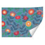 PAPEL REGALO PLIEGOS KRAFT BLANCO FLORES AZULES 70X100CM | ARGUVAL, S,L | ENVASE 25 UDS. UNIDAD | 8422829650495
