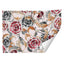 PAPEL REGALO RECICLADO 70X100CM FLORES GRISES Y ROJAS BUSQUE | ARGUVAL, S,L | ENVASE 25 UDS. UNIDAD | 8422829665147