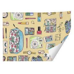 PAPEL REGALO PLIEGOS KRAFT BLANCO ACCESORIOS 70X100CM | ARGUVAL, S,L | ENVASE 25 UDS. UNIDAD | 8422829665291