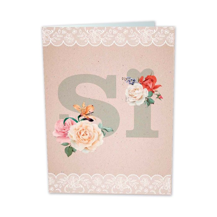 TARJETA GIGANTE BODA CON TEXTO INTERIOR BUSQUETS 6U | ARGUVAL, S,L | ENVASE 6 UDS. UNIDAD | 8422831421526
