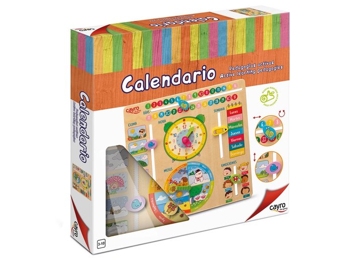 JUEGO DE MESA CALENDARIO | JUGUETES CAYRO S,L | 1 UNIDAD | 8422878081073 Imagen principal del producto