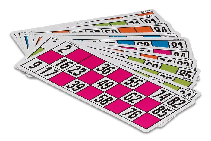 Cartones Lotería Cayro 48 unidades Marca Cayro