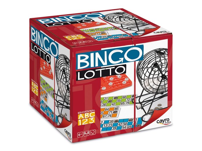 BINGO LOTTO BOMBO | JUGUETES CAYRO S,L | 1 UNIDAD | 8422878203000 Imagen principal del producto