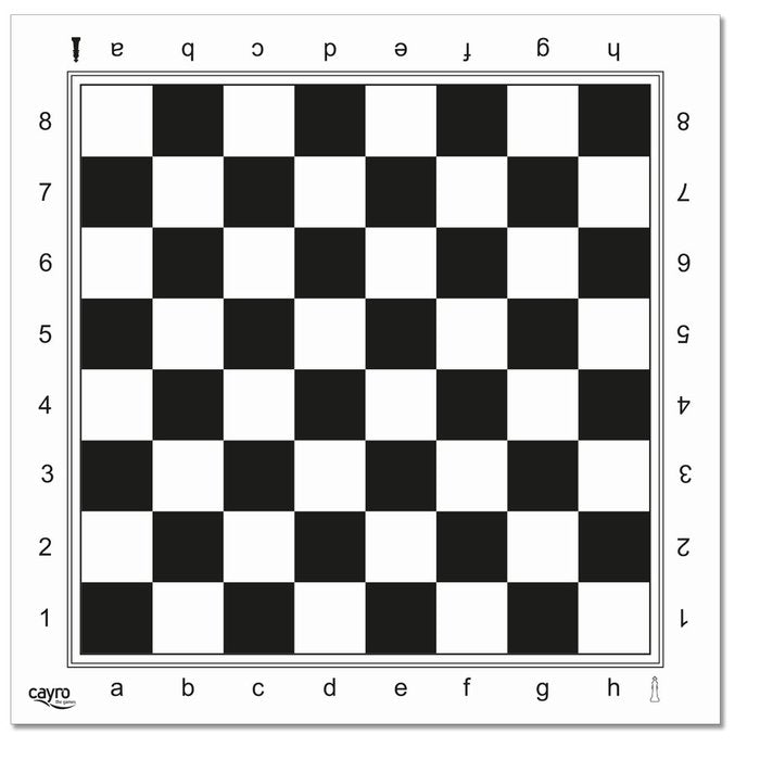 Tablero Ajedrez Profesional Plástico 45x45 Juguetes Cayro S.L Imagen principal del producto