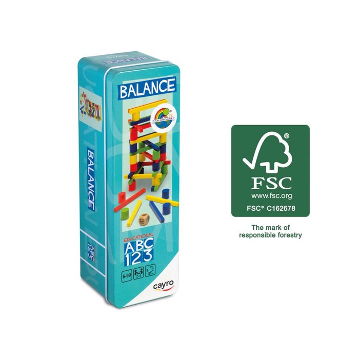 Juego de Mesa Balance Metal Box Juguetes Cayro S.L Imagen principal del producto