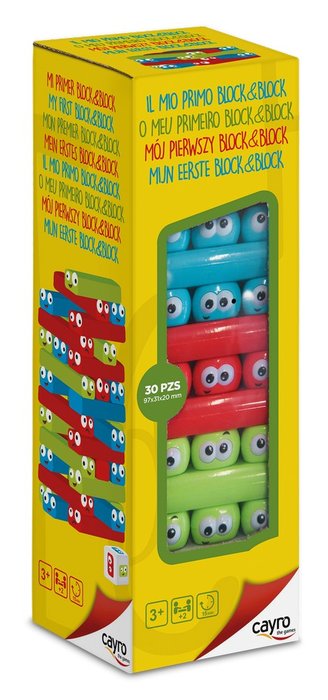 JUEGO DE MESA MI PRIMER BLOCK & BLOCK | JUGUETES CAYRO S,L | 1 UNIDAD | 8422878701506