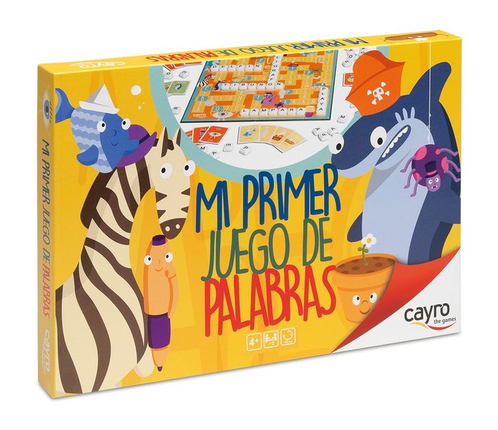 JUEGO DE MESA MI PRIMER JUEGO DE PALABRAS | JUGUETES CAYRO S,L | 1 UNIDAD | 8422878701612