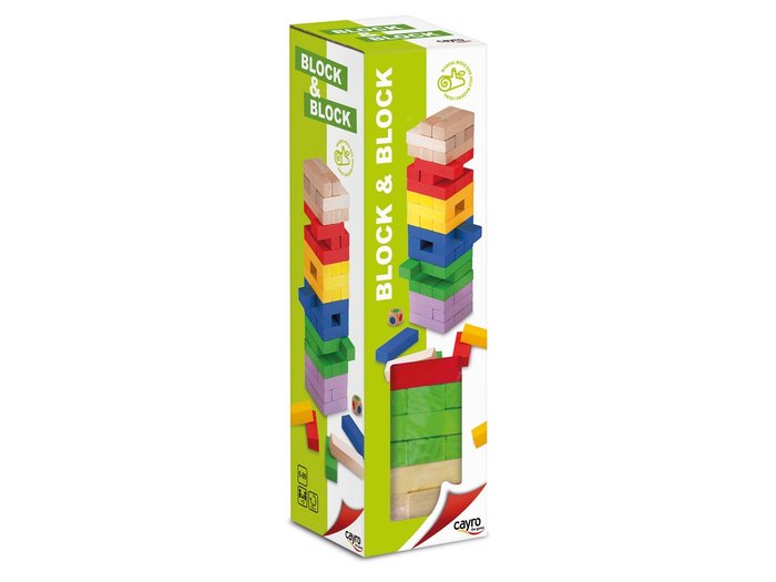 JUEGO DE MESA BLOCK & BLOCK BASICO COLORES | JUGUETES CAYRO S,L | 1 UNIDAD | 8422878701704