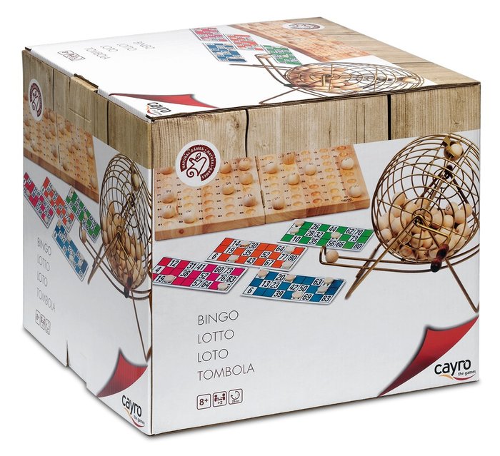 JUEGO DE MESA BINGO DELUXE | JUGUETES CAYRO S,L | 1 UNIDAD | 8422878706358 Imagen principal del producto