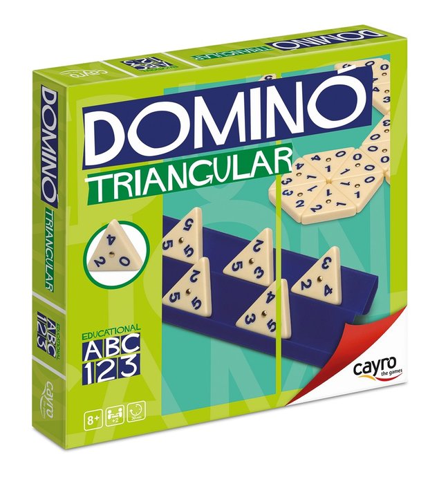 JUEGO DE MESA DOMINO TRIANGULAR | JUGUETES CAYRO S,L | 1 UNIDAD | 8422878707102