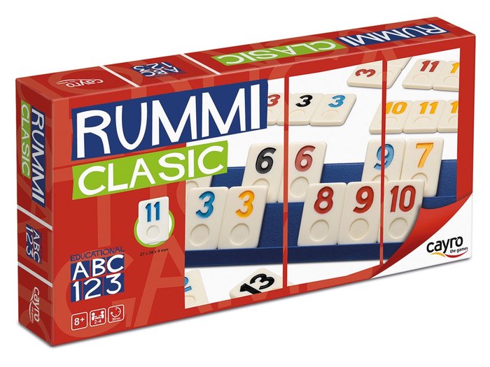 RUMMICLASIC 4 JUGADORES | JUGUETES CAYRO S,L | 1 UNIDAD | 8422878707430