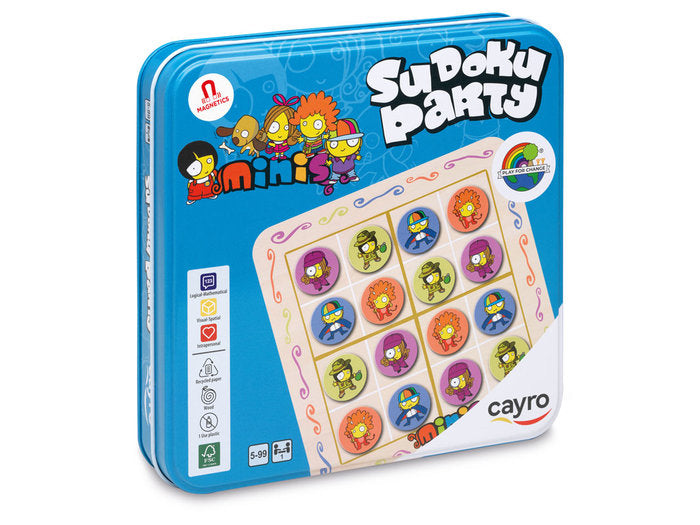 JUEGO DE MESA SUDOKU PARTY | JUGUETES CAYRO S,L | 1 UNIDAD | 8422878707768 Imagen principal del producto