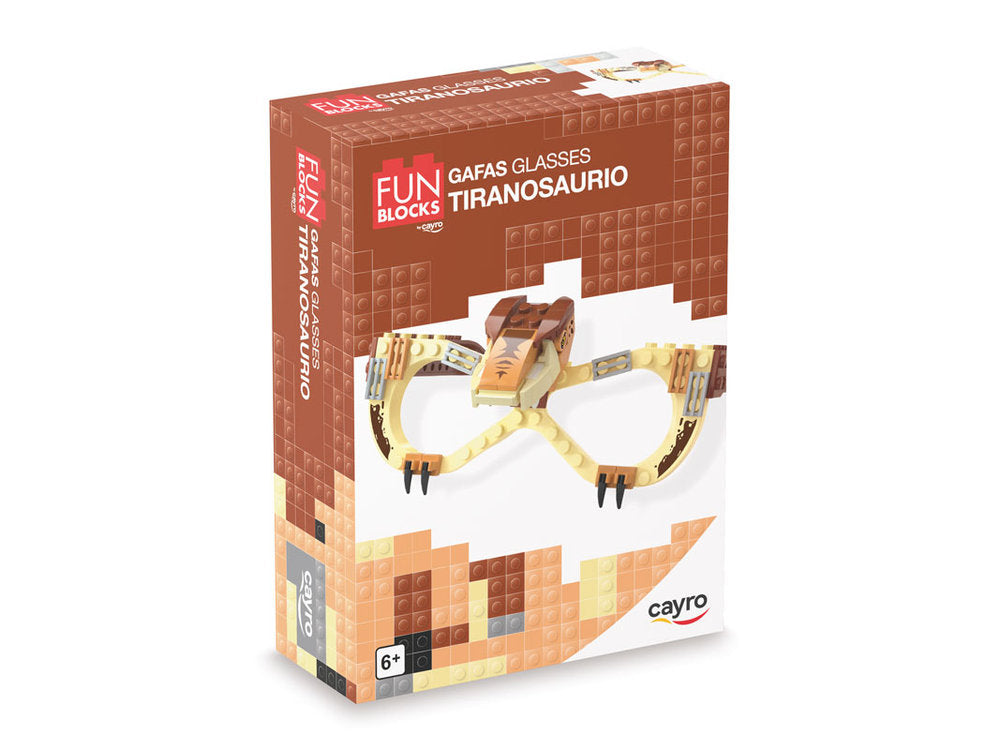 Juego Gafas Tiranosaurio Fun Blocks Juguetes Cayro Imagen principal del producto