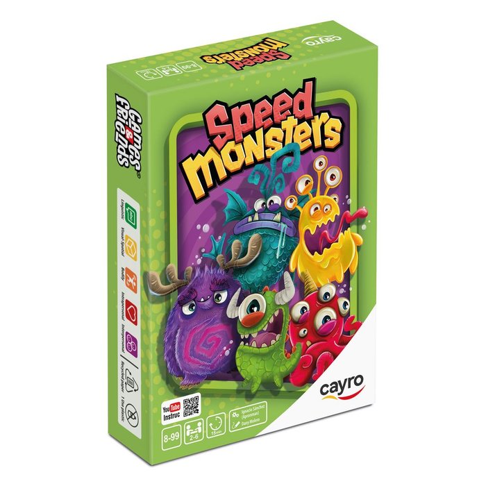 Juego de Mesa Speed Monsters de Cayro Imagen principal del producto
