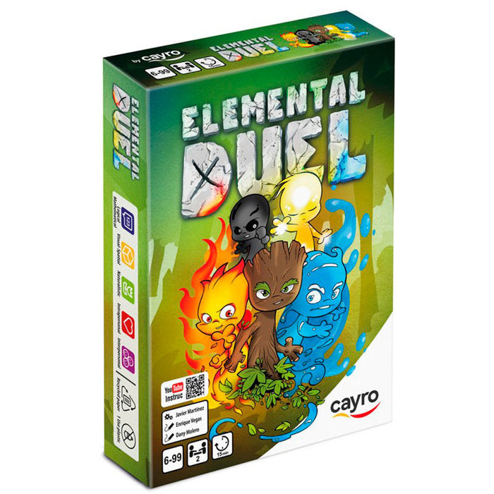 JUEGO DE MESA ELEMENTAL DUEL | JUGUETES CAYRO S,L | 1 UNIDAD | 8422878770595