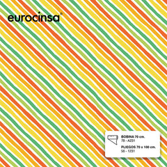 PAPEL REGALO BOBINA 62 CM TODO AÑO 78-F231 | EUROCINSA | 1 UNIDAD | 8422917738272
