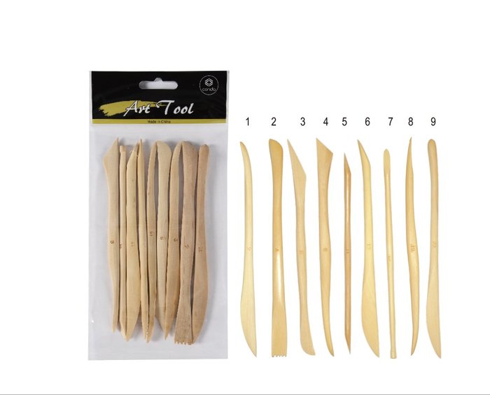 SET HERRAMIENTAS MODELAJE ARCILLA | 1 UNIDADES | (MICHEL PAPELES ESPECIALES)