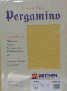 Pergamino A4 Troquelado 2604 Parchment Topacio Michel Imagen principal del producto