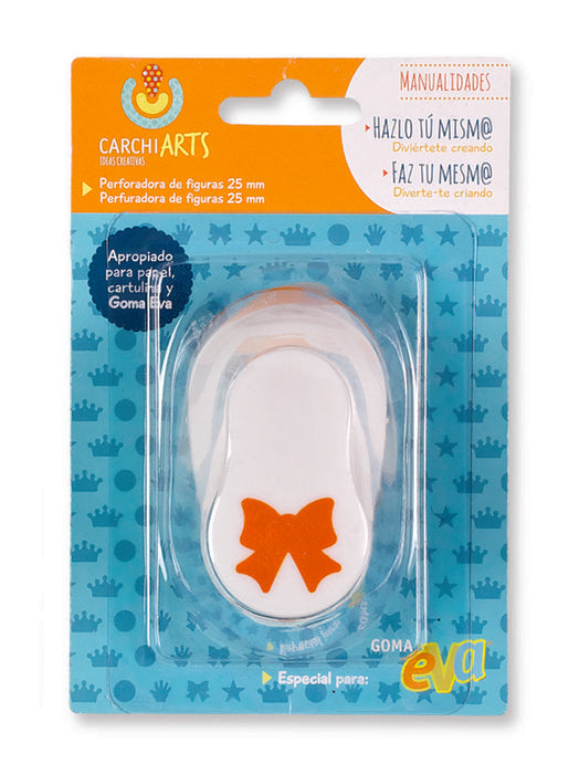 Taladro figuras Goma Eva 25 mm Lazo Carchidea