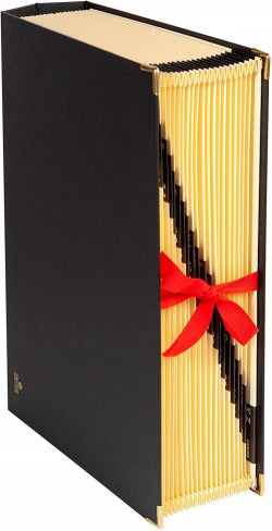 Carpeta Acordeón Negra Carchivo 20 Departamentos