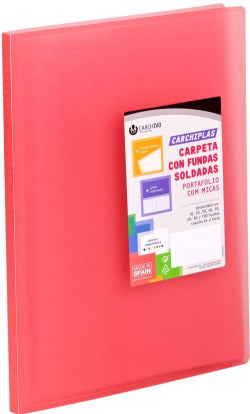 Carpeta de Fundas A4 Rojo CARCHILOFO Marca CARCHIVO Pack 60 Imagen principal del producto