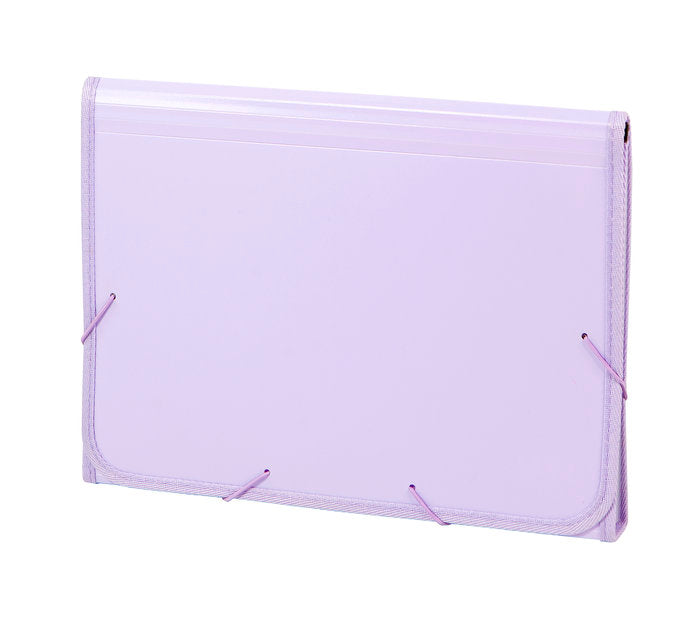 ACORDEON PP SOFT FOLIO 13 DPTOS RIBETE GOMA MALVA | CARCHIDEA, S,L, Imagen principal del producto