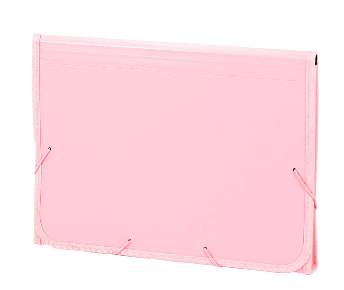 ACORDEON PP SOFT FOLIO 13 DPTOS RIBETE GOMA ROSA | CARCHIDEA, S,L, Imagen principal del producto