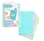 Bolsa separadores a4 soft extra-fuerte 6 pestañas colores pastel multitaladro