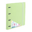 CARPEBLOC FOAM 4 ANILLAS 35MM SOFT PP 100H 4SEP SOBRE VERDE | 1 UNIDADES | (CARCHIDEA, S,L,)