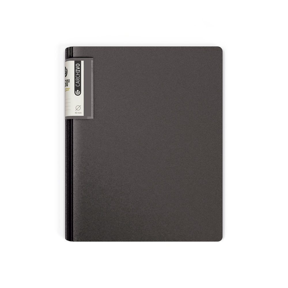 Carpeta A4 4 Anillas 25mm Foam Style Negro CARCHIDEA