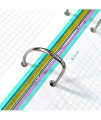 RECAMBIO 100H A4 PAPEL 90GRS CON BONUS BANDAS 5 COLORES 5X5 | 1 UNIDADES | (CARCHIDEA, S,L,)